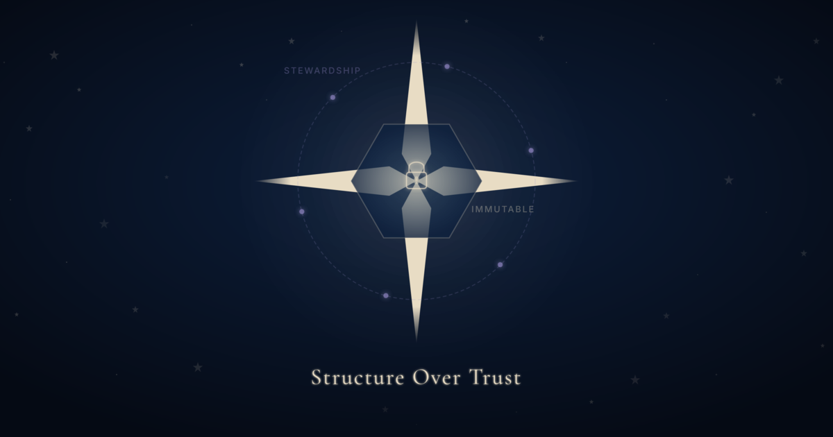 Stewardship, not Governance